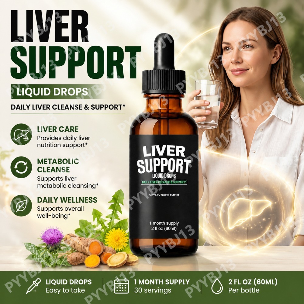 Herbal Wellness For You - Liver Support Drops with Berberine Milk
