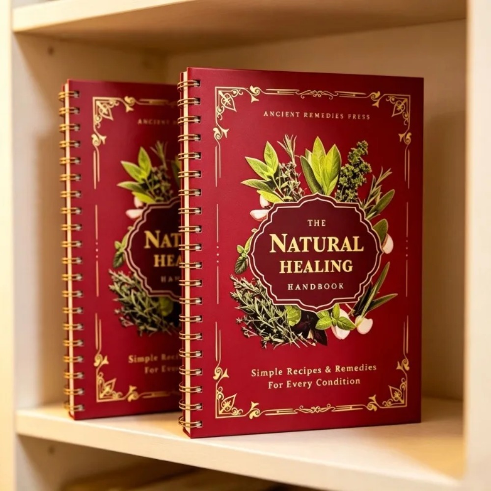 Herbal Wellness For You - The Natural Healing Handbook Spiral‑Bound Herbal