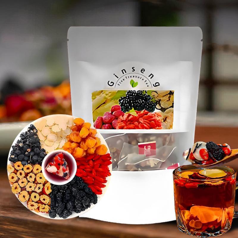 Ginseng Five Treasure Tea Natu - Herbal Wellness For You review and price
