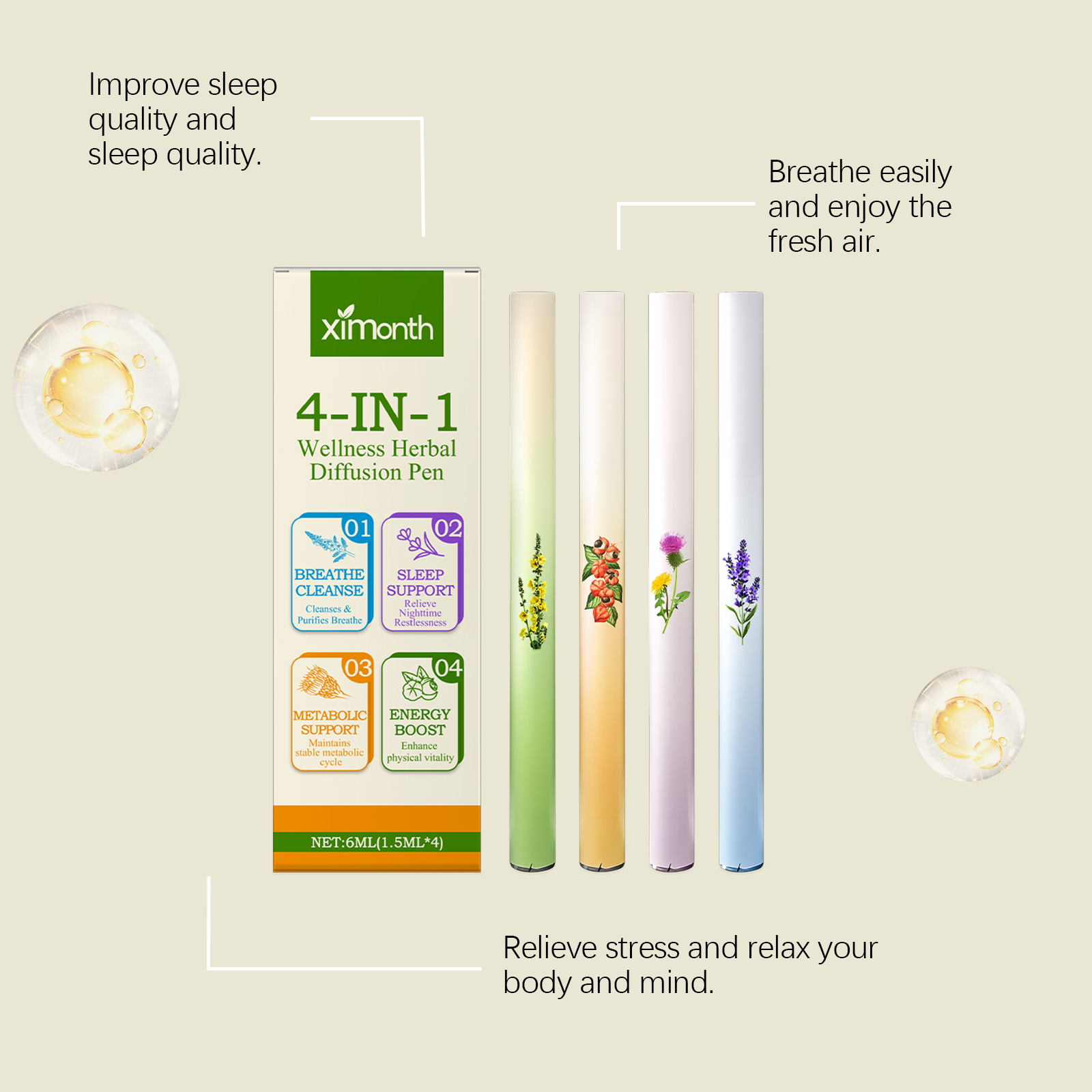 4 In 1 Herbal Energy Combo Sti - Herbal Wellness For You review and price