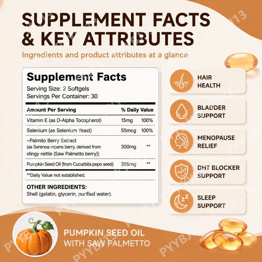 Googeer Pumpkin Seed Oil Softg - Herbal Wellness For You review and price