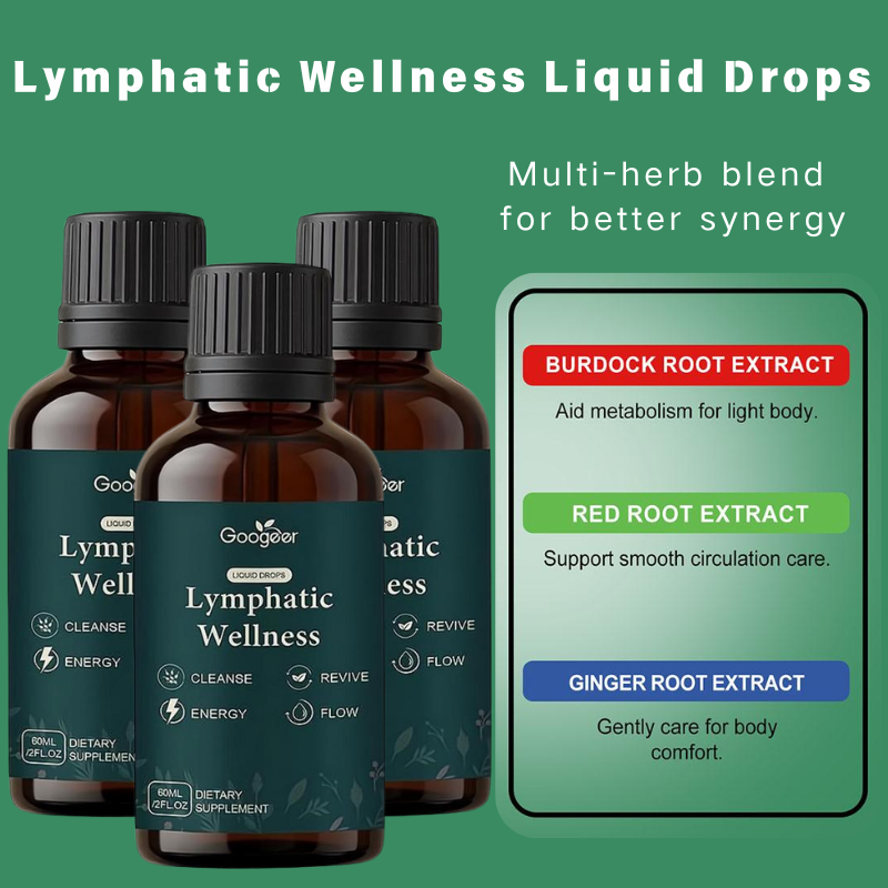 60ml Lymphatic Support Liquid  - Herbal Wellness For You review and price