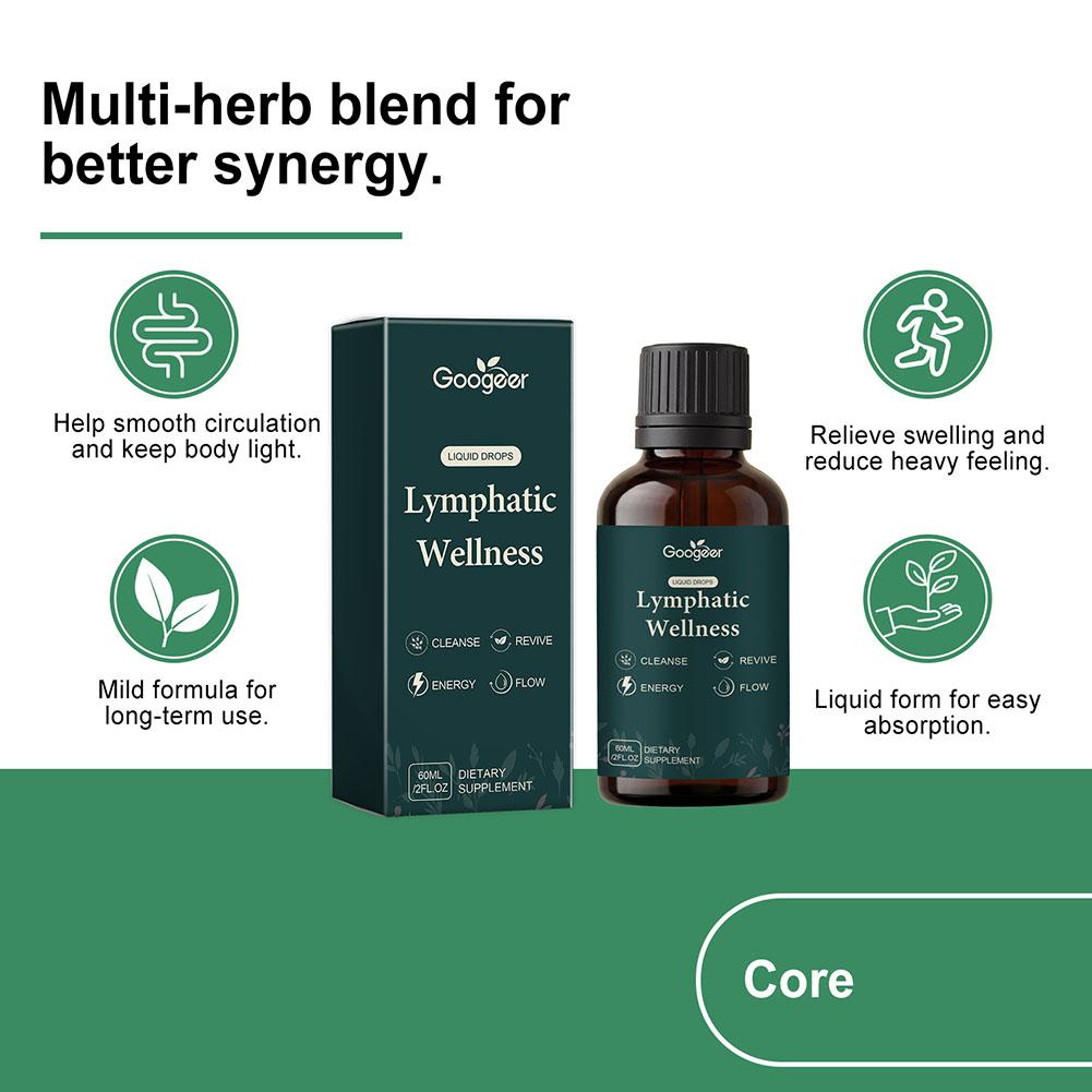 60ml Lymphatic Support Liquid  - Herbal Wellness For You review and price