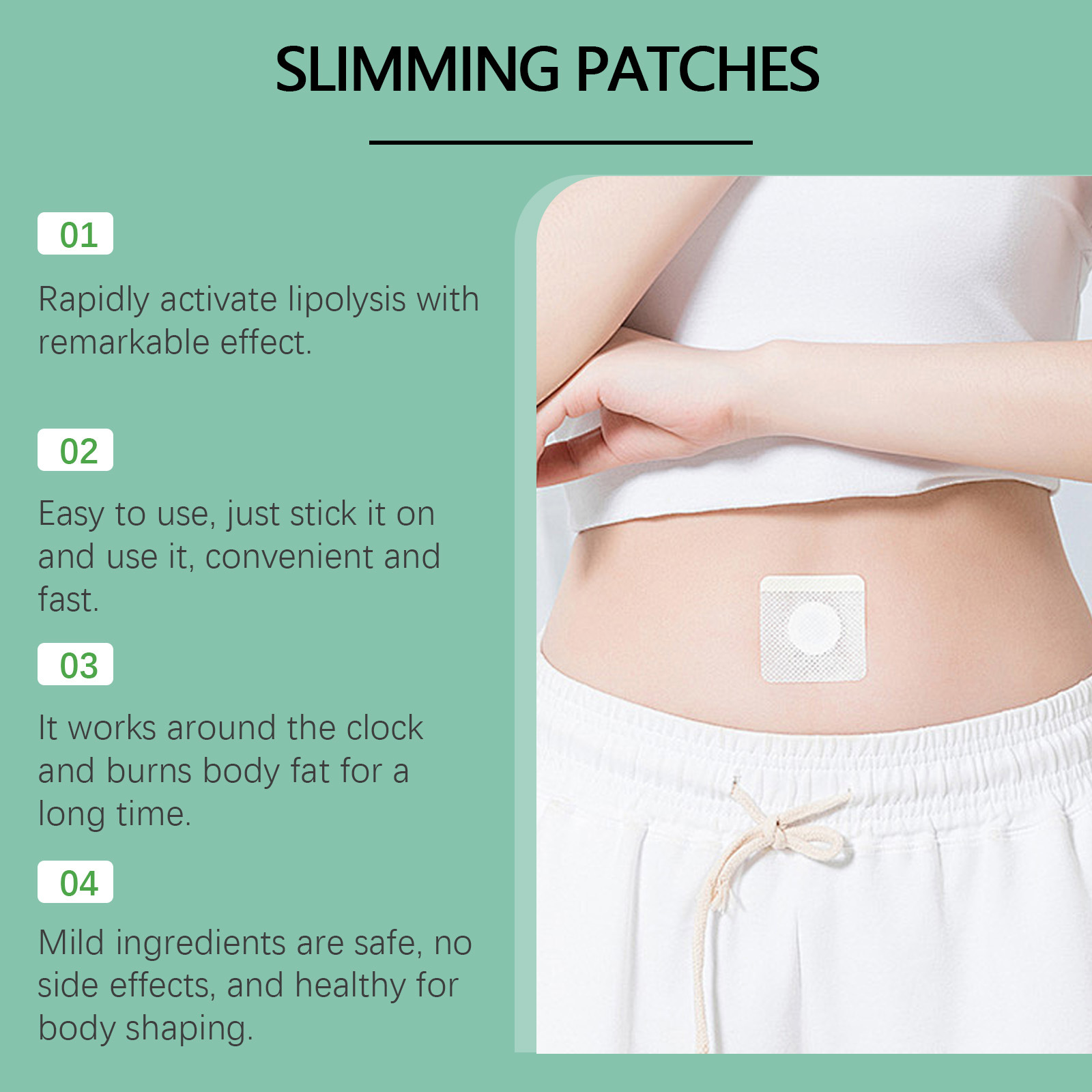 Ximonth Body Shaping Patches I - Herbal Wellness For You review and price