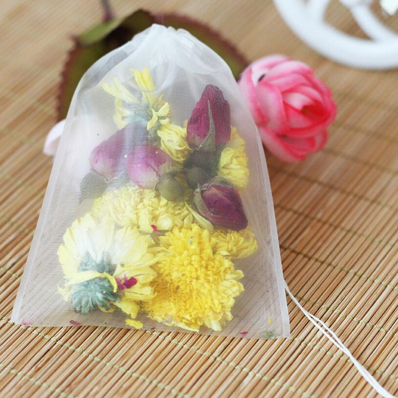 50pcs/lot Empty Tea Bag Nylon  - Herbal Wellness Products review and price